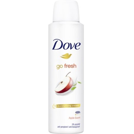 Dove Go Fresh Antiperspirant Apple 150 Ml - Refreshing And Long-Lasting Protection