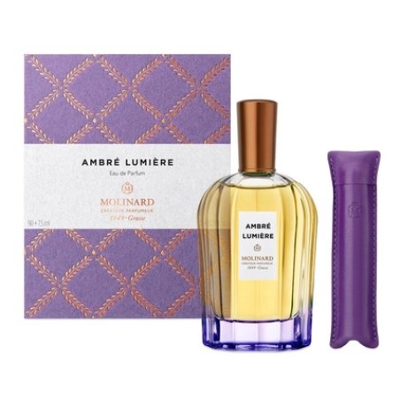 Molinard Collection Privee - Ambre Lumiere Eau De Parfum Unisex Set 90 Ml & 75 Ml