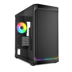 MK4 RGB Black mATX (schwarz)