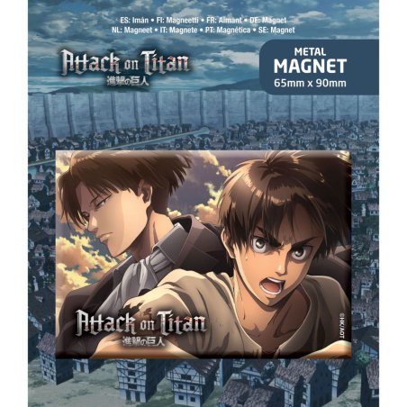Attack on Titan aimant Eren & Levi