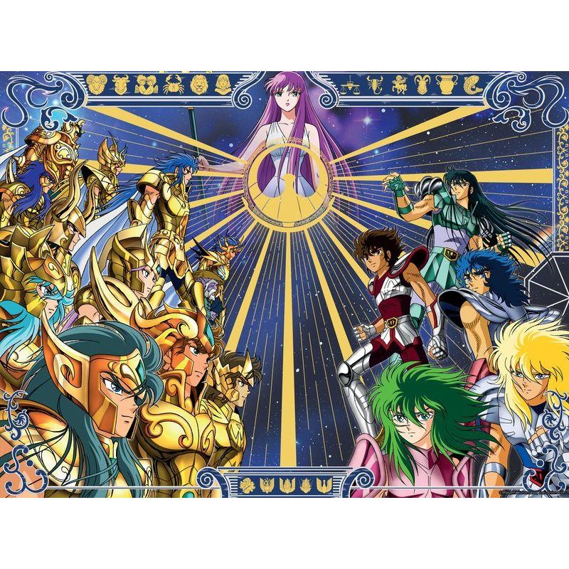 Cartoon Kingdom - Golden Poster - Saint Seiya 40x31cm