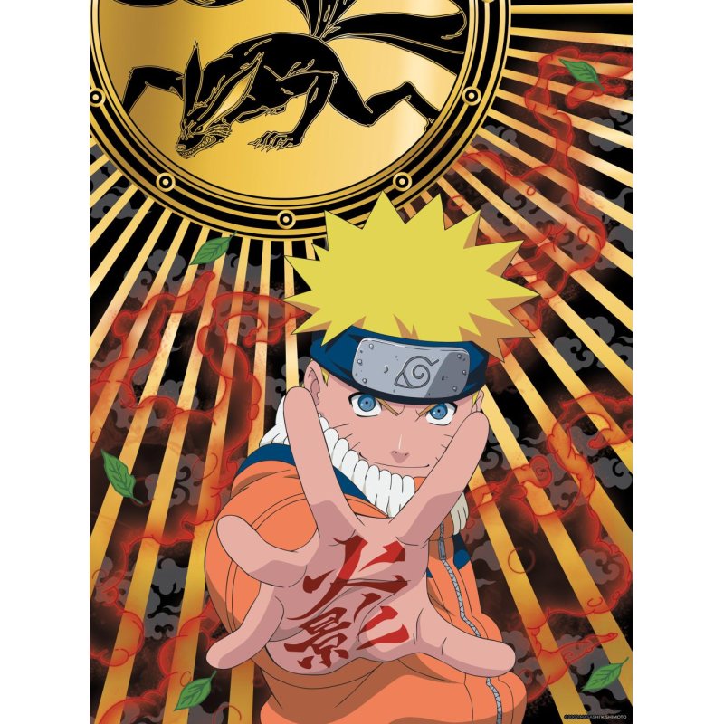 Cartoon Kingdom - Golden Poster - Naruto 40x31cm