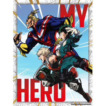 MY HERO ACADEMIA - Deku, Bakugo & All Might - Golden Poster 30x40cm