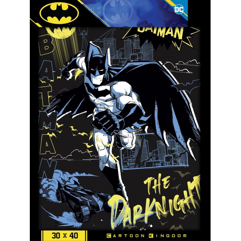 BATMAN - The Dark Knight - Golden Poster 30x40cm