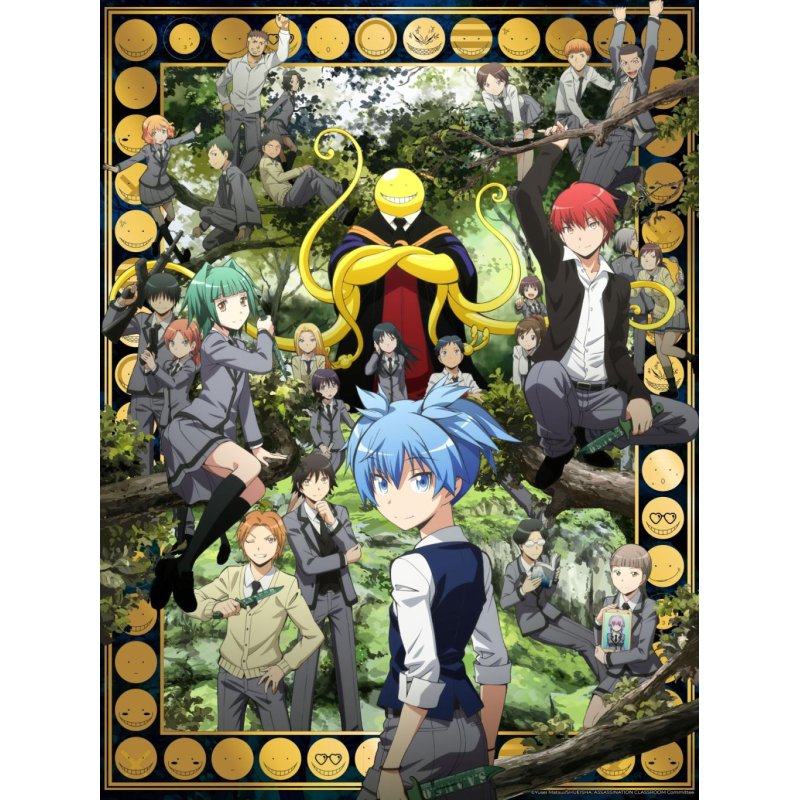 Cartoon Kingdom - Golden Poster - Assassination Classroom 40x31cm