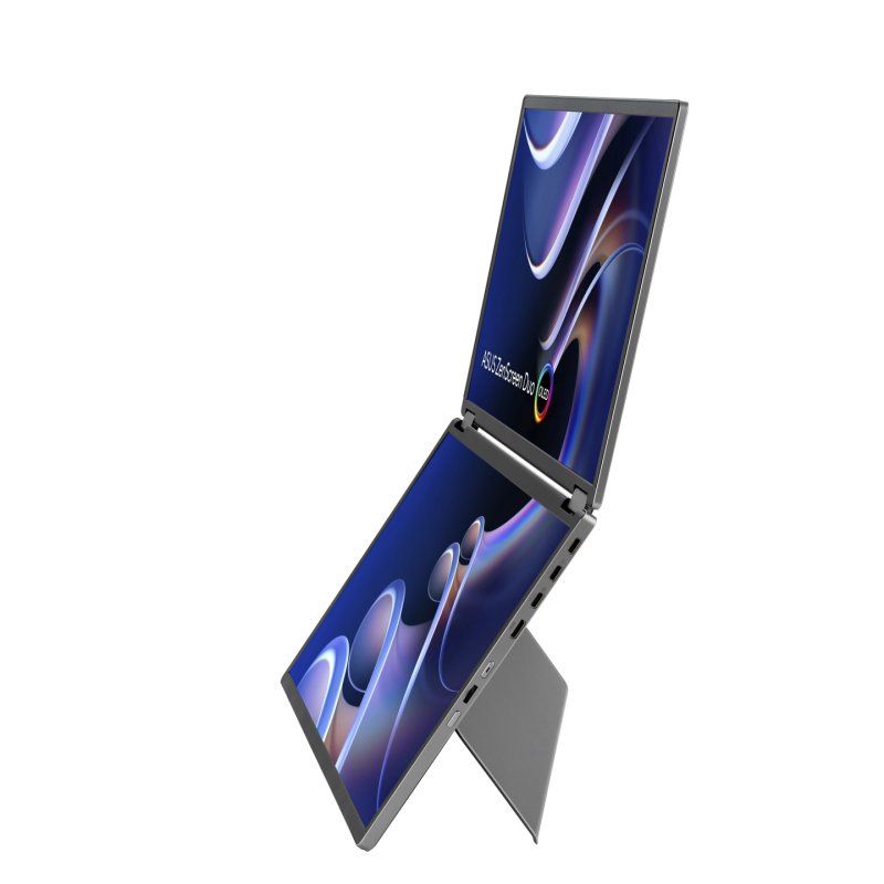 ASUS ZenScreen Duo OLED MQ149CD écran plat de PC 35,6 cm (14") 1920 x 1200 pixels WUXGA Argent