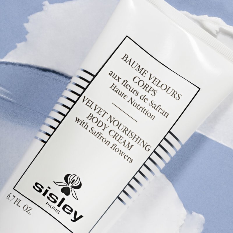 Sisley Velvet Nourishing Body Cream With Saffron Flowers 200ml