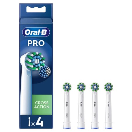 Oral-B CrossAction 4 pièce(s) Blanc