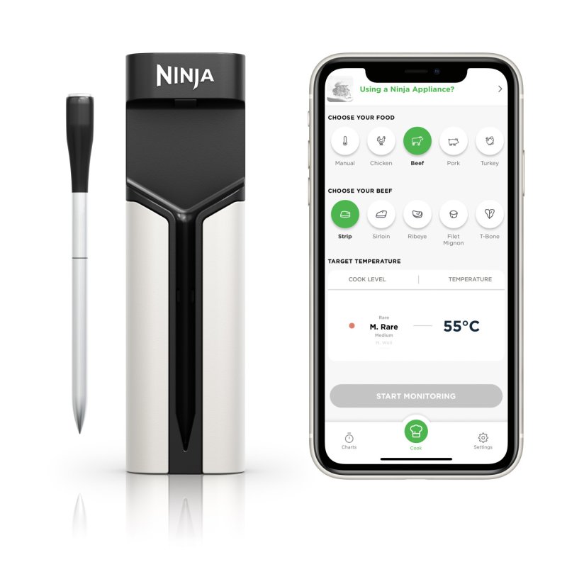 Ninja WP100EU thermomètre pour aliments 0 - 370 °C Numérique