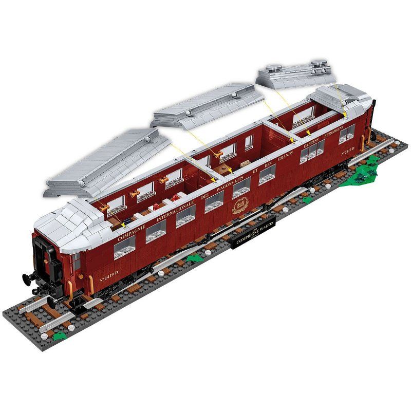 COBI DR BR 52 Steam Locomotive & Railway Semaphore