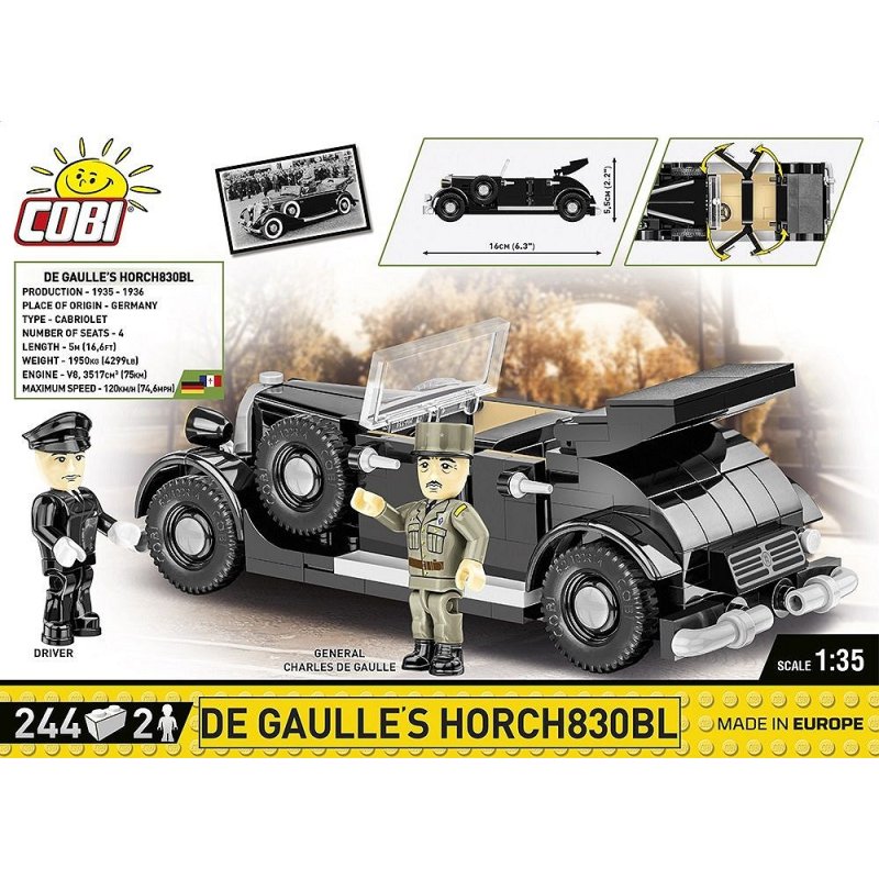 Horch 830BL De Gaulle