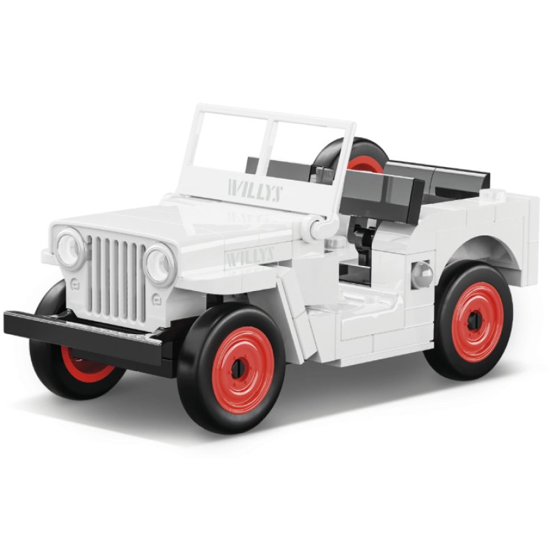 Jeep Willys CJ-2A (weiß)