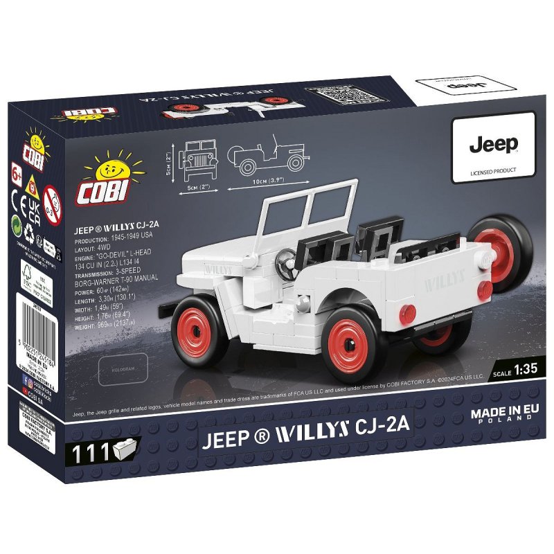 COBI Jeep Willys CJ-2A