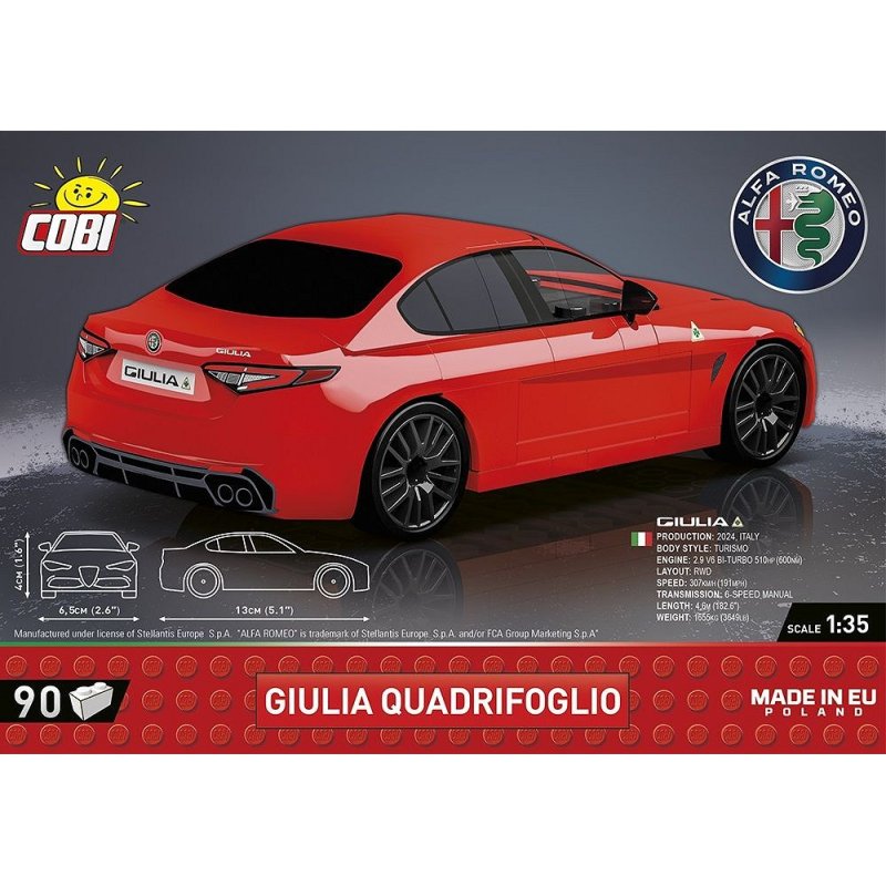 Alfa Romeo Giulia Quadrifoglio (rot)