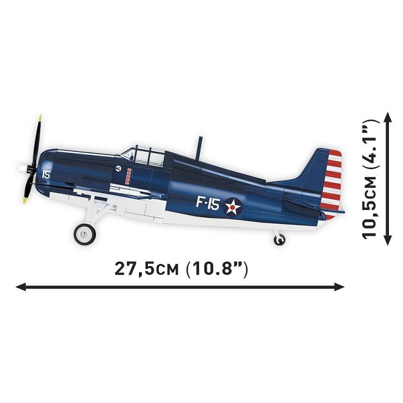 Cobi 375 PCS HC WWII /5731/ F4F WILDCAT-NORTHROP GRUMMAN