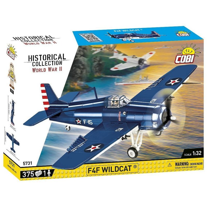 Cobi 375 PCS HC WWII /5731/ F4F WILDCAT-NORTHROP GRUMMAN