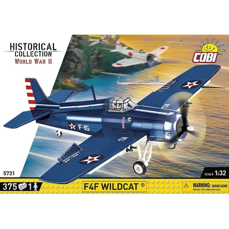 Cobi 375 PCS HC WWII /5731/ F4F WILDCAT-NORTHROP GRUMMAN