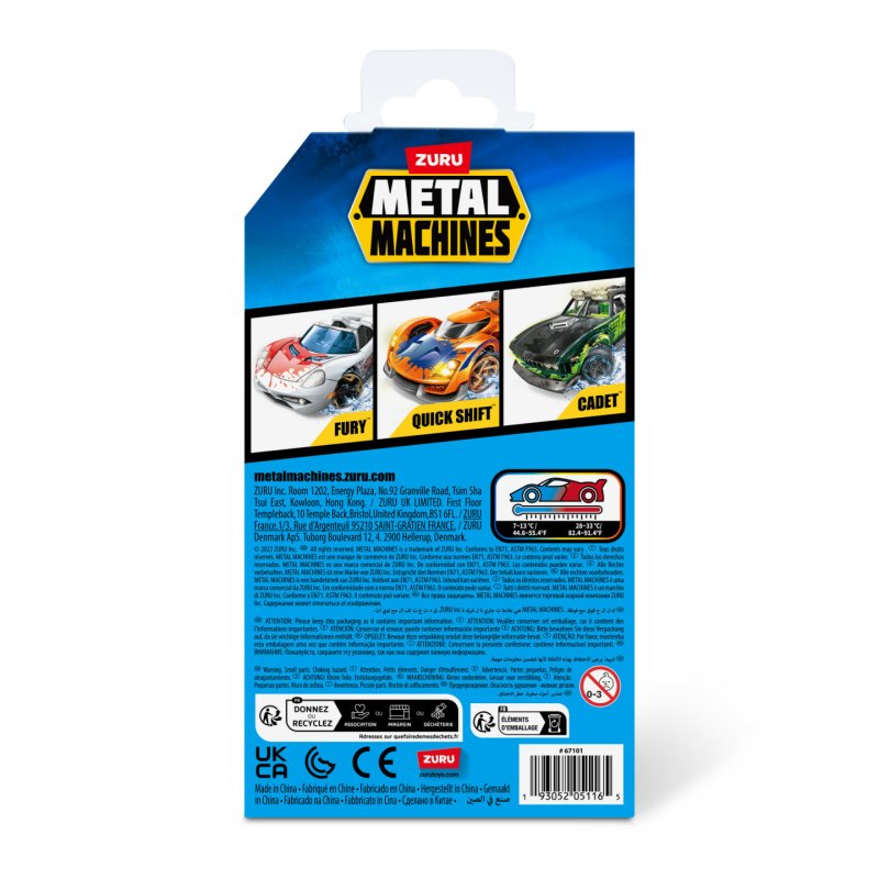 Metal Machines - Auto Color Shifters 3er Pack