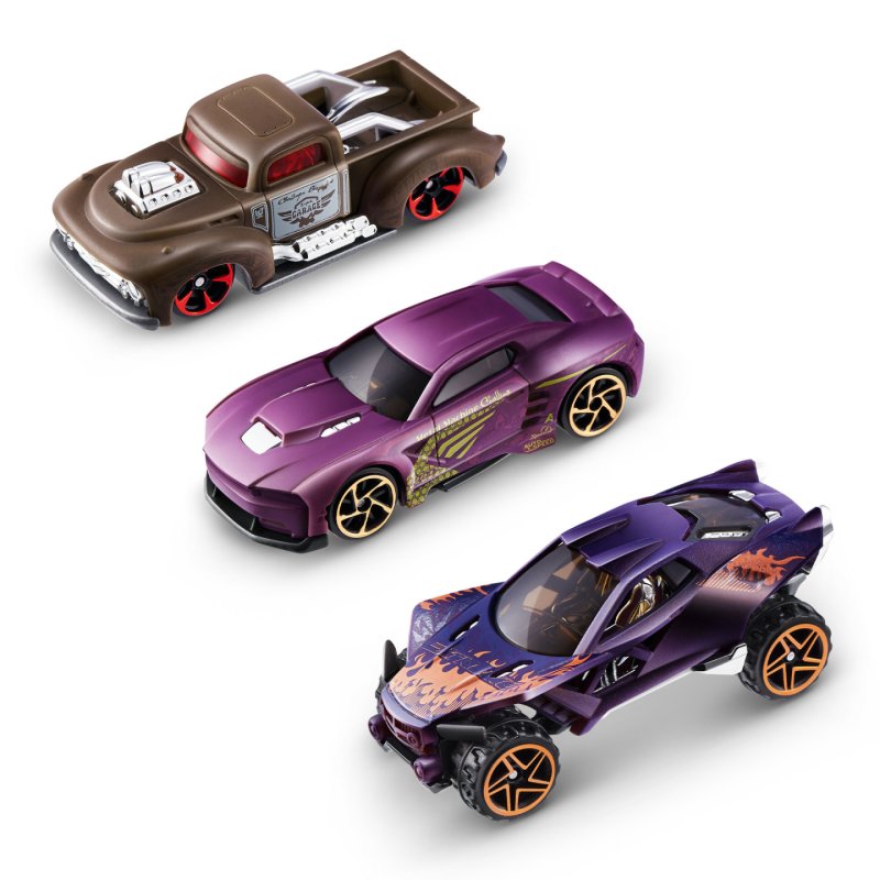 Metal Machines Color Change Mini Die-Cast Car 3 Pack ZURU
