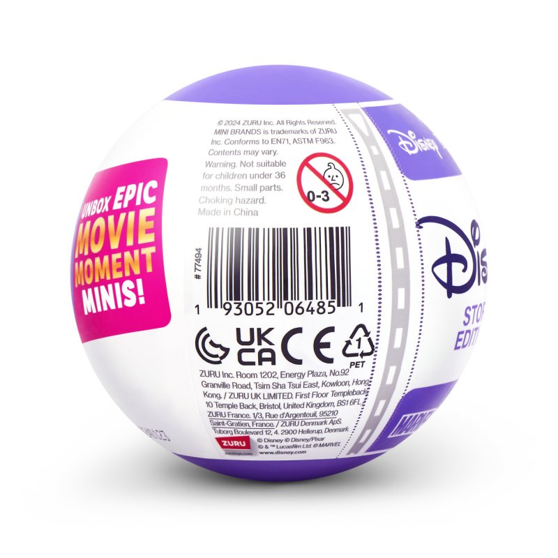 Mini Brands Disney Store Series 3 Capsule ZURU
