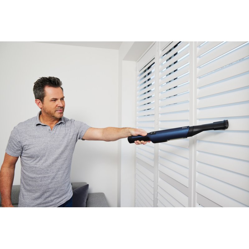 Shark WV270EU aspirateur de table Bleu Sans sac