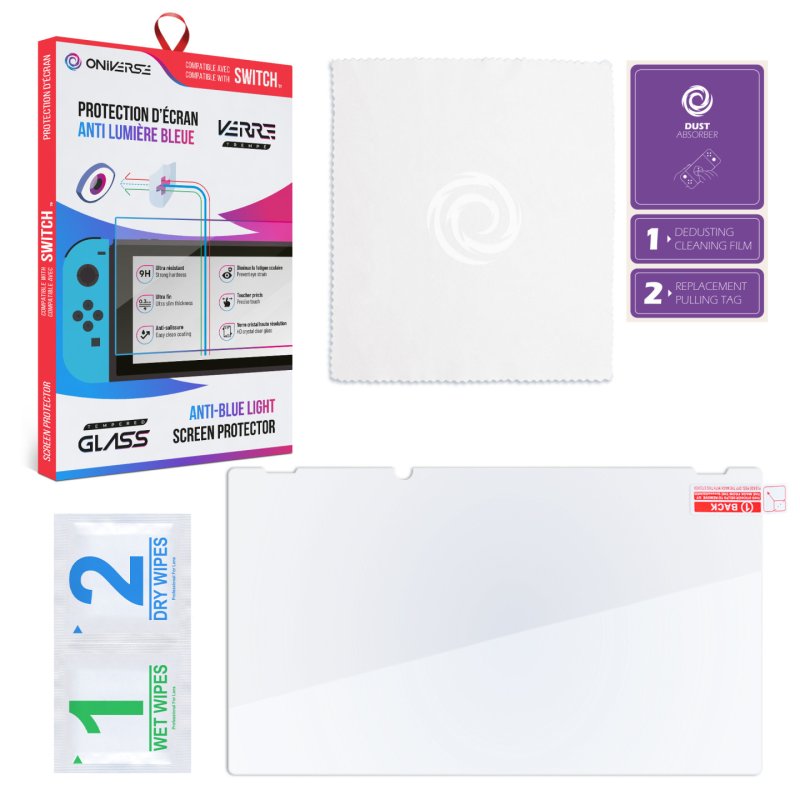ONIVERSE - Anti-blue light protective screen for console (SWITCH)