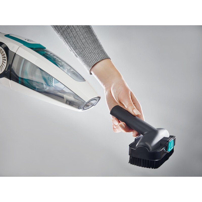 Leifheit PowerVac 2in1 Aspirateur-balai 2 en 1 Batterie Sec Cyclonique Sans sac Noir, Bleu, Blanc