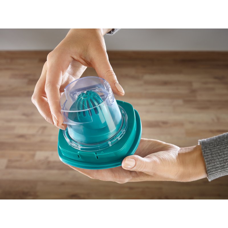 Leifheit PowerVac 2in1 2-in-1 stick vacuum Battery Dry Cyclonic Bagless Black, Blue, White