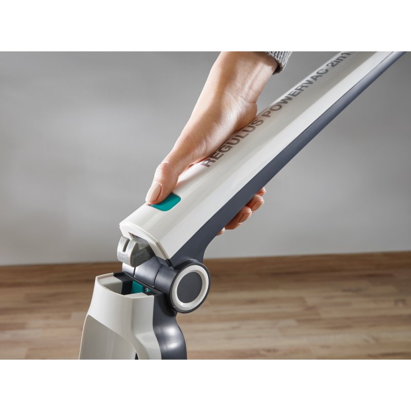 Leifheit PowerVac 2in1 Aspirateur-balai 2 en 1 Batterie Sec Cyclonique Sans sac Noir, Bleu, Blanc