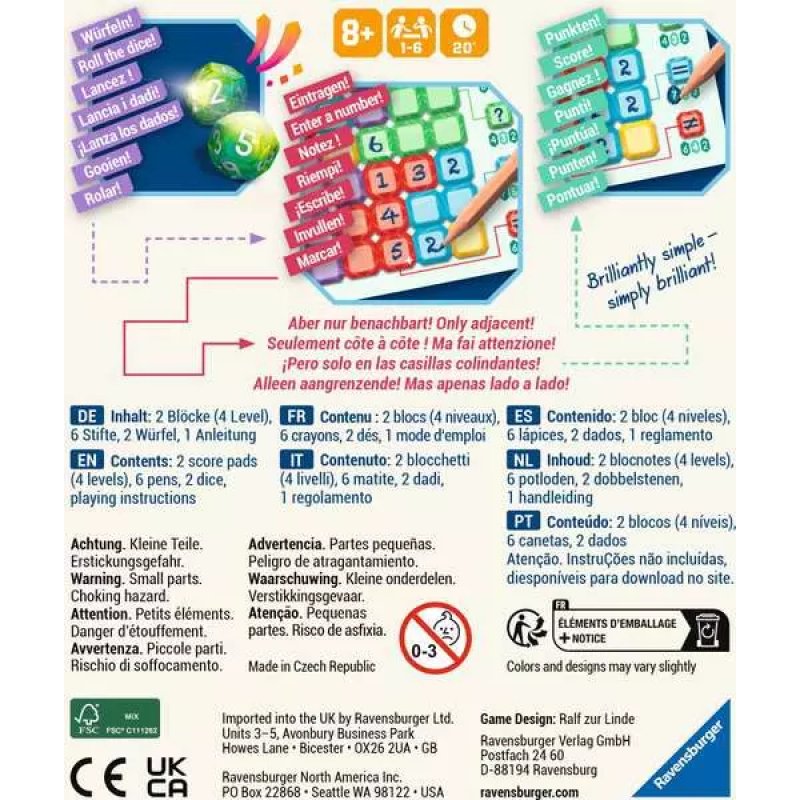 Ravensburger 23491 jeu de société 20 min Logique