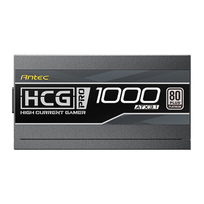 Antec HIGH CURRENT GAMER HCG1000 PRO Platinum ATX 3.1 unité d'alimentation d'énergie 1000 W 20 4 pin ATX Noir