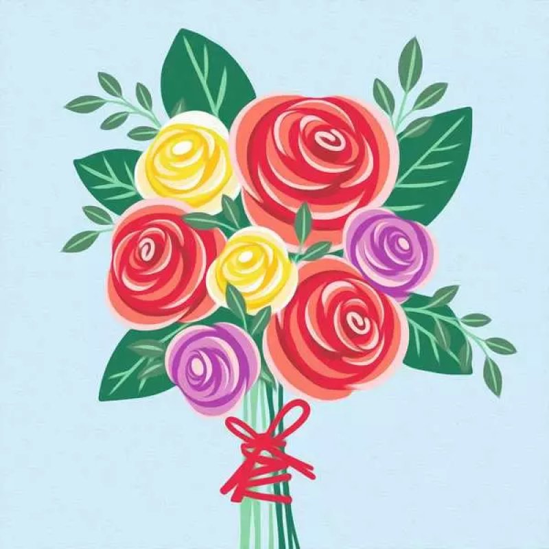 Ravensburger 25520 livre et page à colorier Couleur par kit de peinture par numéros