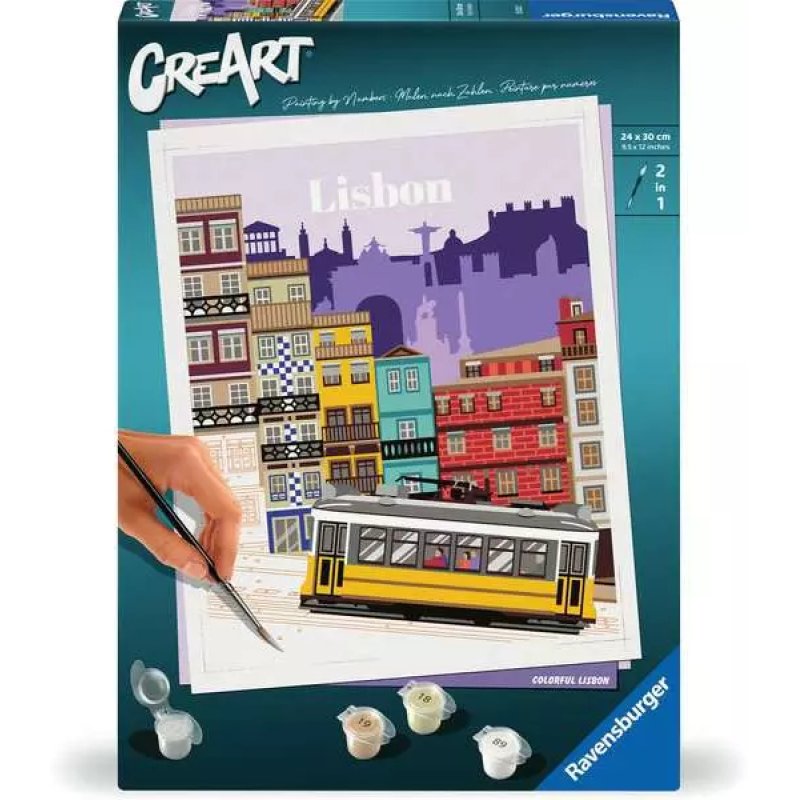 CreArt - Farbenfrohes Lissabon