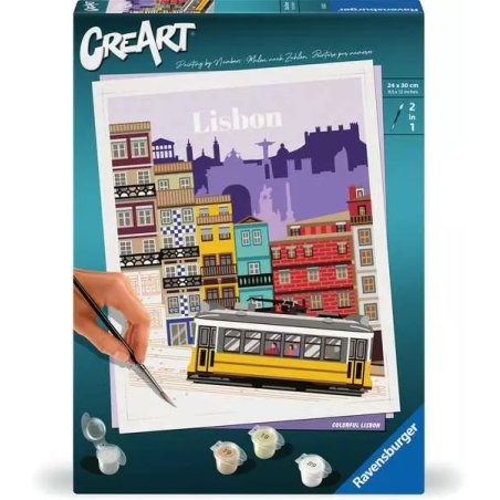 Ravensburger 25522 livre et page à colorier Couleur par kit de peinture par numéros