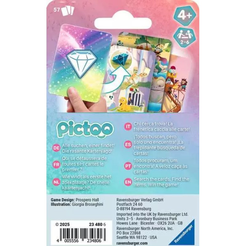 Ravensburger 23480 board/card game Board game Shedding