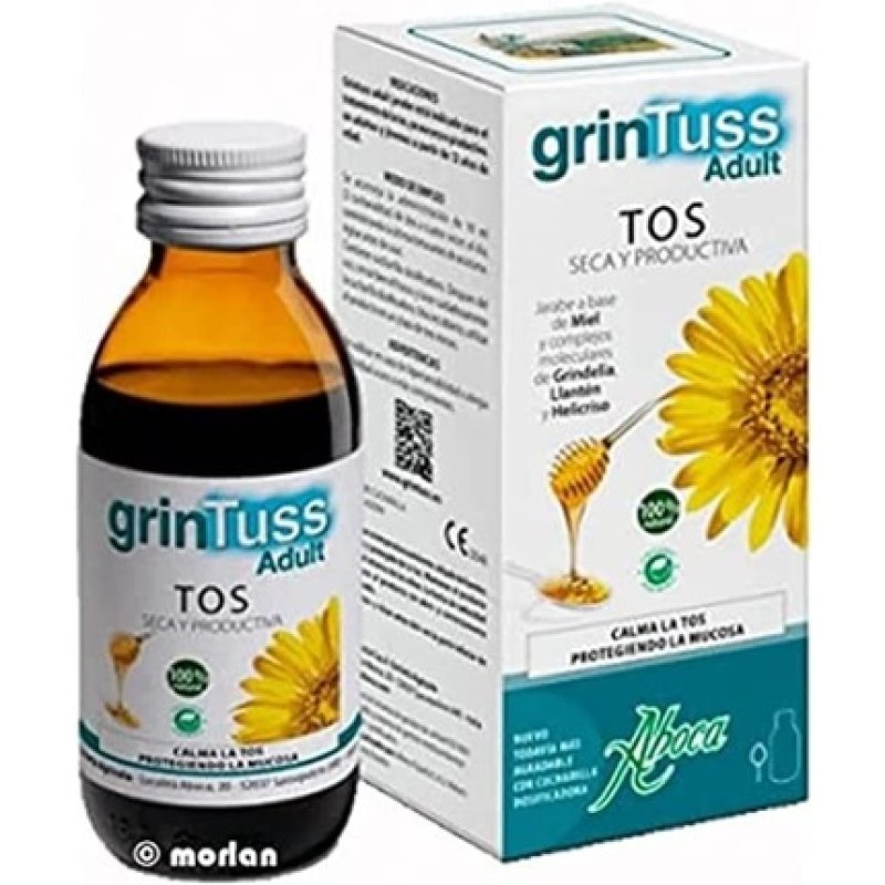 GRINTUSS Aboca Cough Syrup for Adults 180g