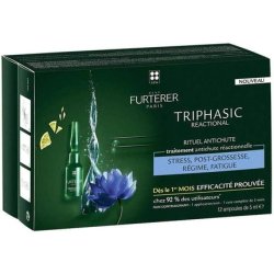 René Furterer Triphasic Reactional Ritual Anti-Hair Loss Treatment 12 Phials Stimulating Shampoo 100ml