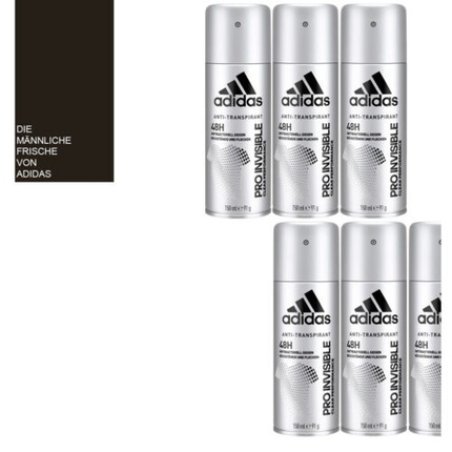 Adidas 48h Pro Invisible Deospray Body Spray Antiperspirant 150ml