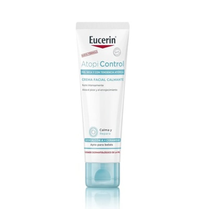Eucerin Atopicontrol Facial Cream 50ml - Moisturizing Cream For Sensitive Skin