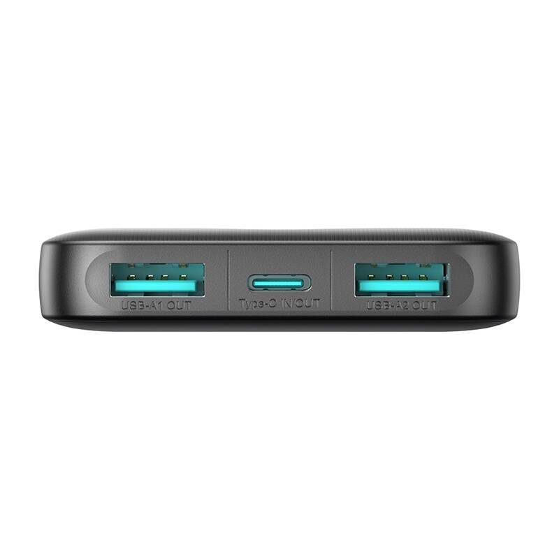 Joyroom Powerbank JR-PBF13 2.4A LED, 5000mAh (black)