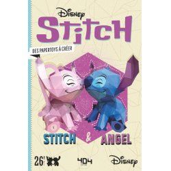 DISNEY - STITCH ET ANGEL - UN PAPERTOY A CREER