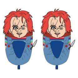 CHUCKY - Chaussons 3D - T40/41