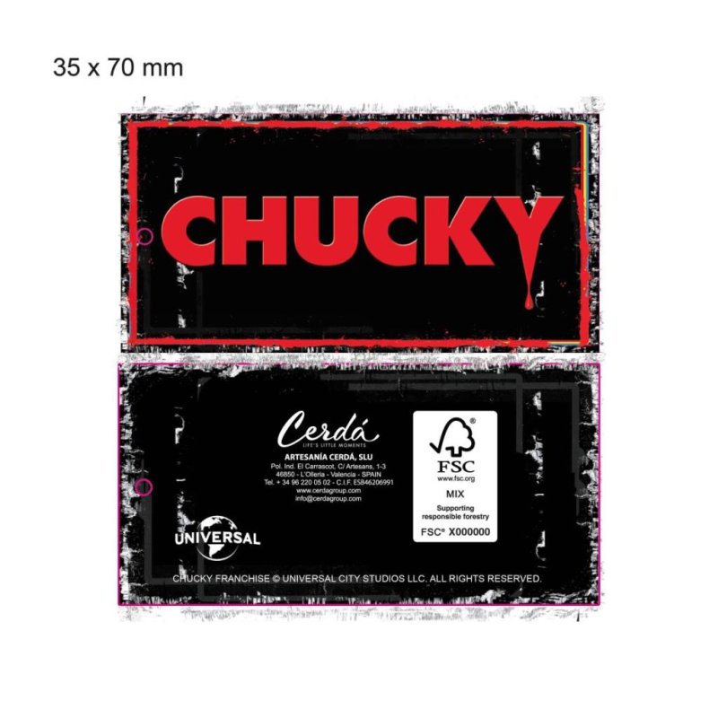 CHUCKY - Chaussons 3D - T38/39