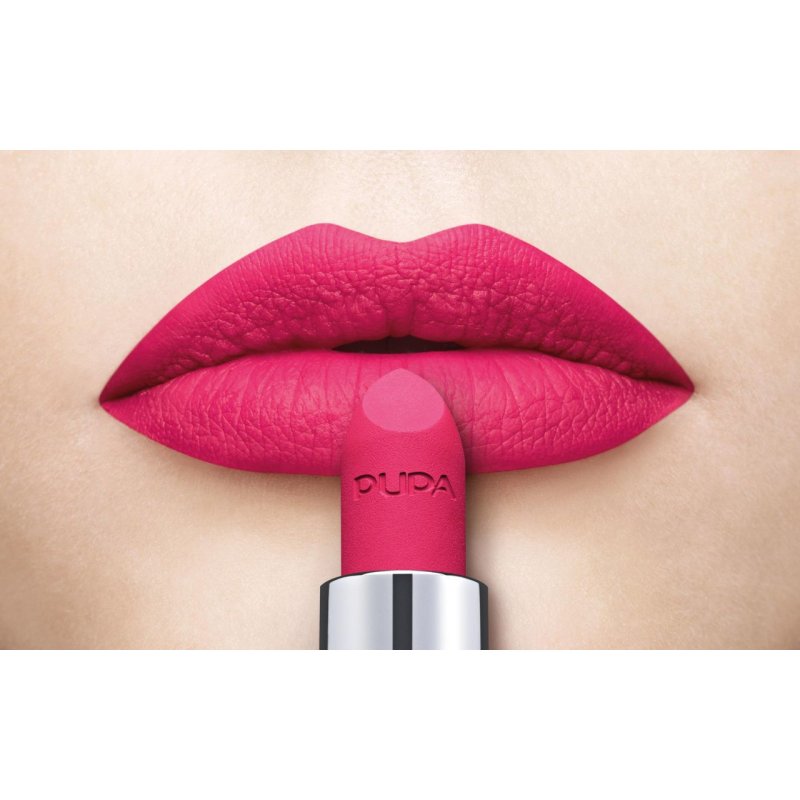 Pupa I'M Matt Pure Colr Lipstick Ultm Matte - Runway Fucsia - 050