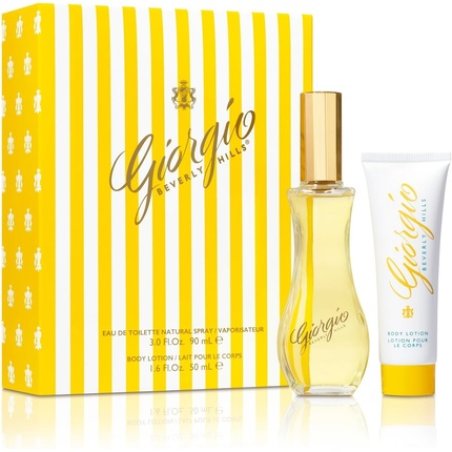 Giorgio Beverly Hills Eau de Toilette Spray 90ml - 2 Piece Fragrance Gift Set for Women