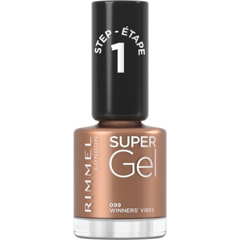 Rimmel London Super Gel Nail Polish 99 Winners Vibes 12ml