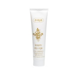 Ziaja Hand Cream with Organic Argan Oil for Dry and Irritated Skin 80ml
