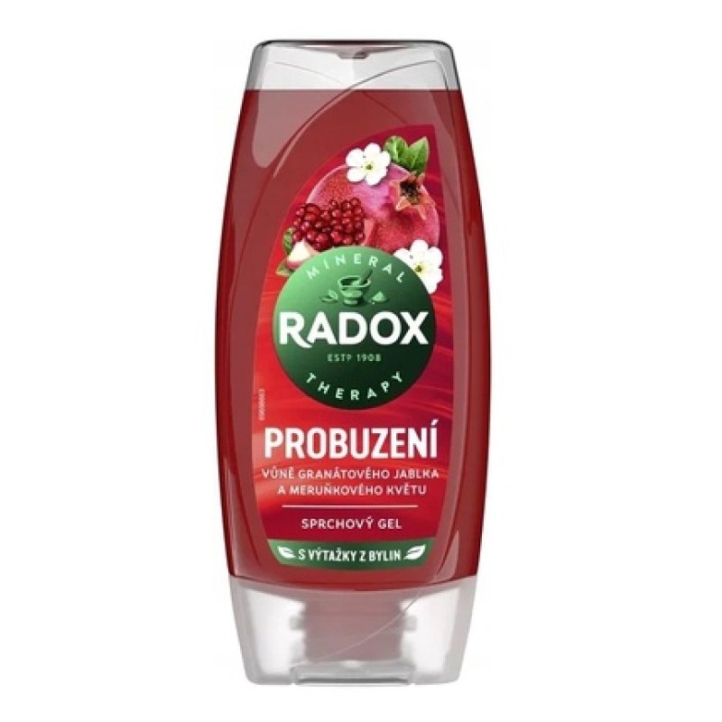 Radox Awakening Shower Gel For Women - Pomegranate And Apricot Blossom, 225 Ml