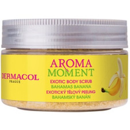 Dermacol Aroma Moment Bahamas Banana Exotic Body Scrub - Cukrovy Peeling S Bananovou Vuni