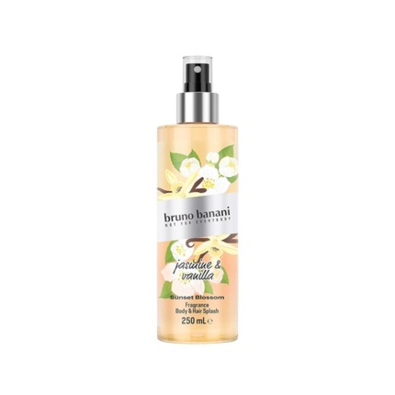Bruno Banani Sunset Blossom Body Splash Vivid Summer Body Spray for Women 250ml